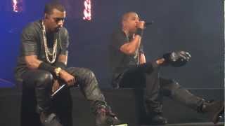 Jay Z &amp; Kanye - New Day - Watch The Throne Tour - UK (HD)