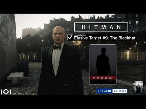 Hitman: Elusive Target #9 Reactivation ''The Black Hat'' Suit Only/Ghost Assassin/Fibre Wire