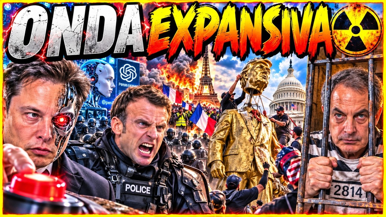 🟠 BRUTAL TERREMOTO 🇵🇦  PROTESTAS VIOLENTAS en FRANCIA y USA 💣💥 ZAPATERO PRESO y TERROR x   IA