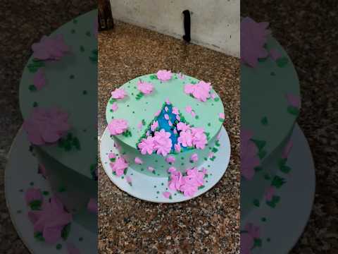 cake design 🧑‍🍳🥰#cake #cakedecorating #shots #birthday #food