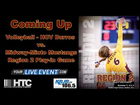Volleyball: HCV vs Midway-Minto in ND Class B Region 2 Tournament Play-in Round