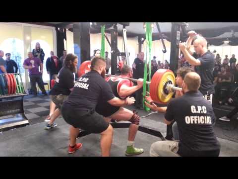 Scott Wasson 265kg squat GPC Nats