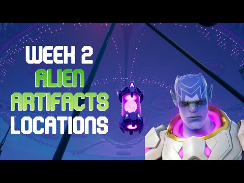 All Week 2 Alien Artifacts Locations! (Artifact 6-10) Quick Guide!