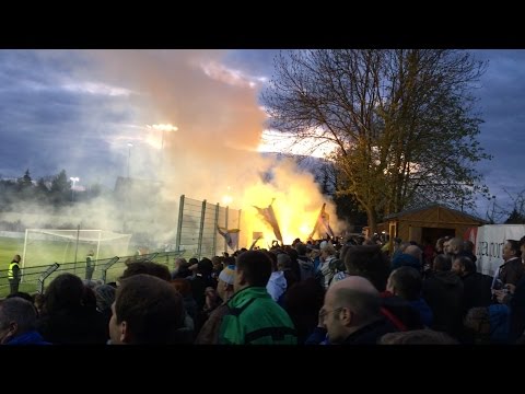 AUSSCHREITUNGEN UND PYRO IM THÜRINGENDERBY - WACKER NORDHAUSEN - FC CARL ZEISS JENA - 13.4.17 -