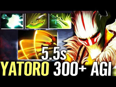 🔥 YATORO Juggernaut +300 Agi Max Speed — Mjollnir 700AS Katana 5.5s Omnislash Carry Dota 2 Pro
