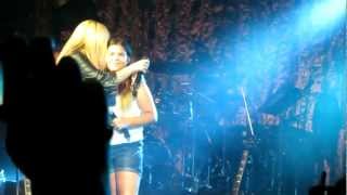 Demi Lovato and Madison House of Blues Las Vegas 7/14/12-Together