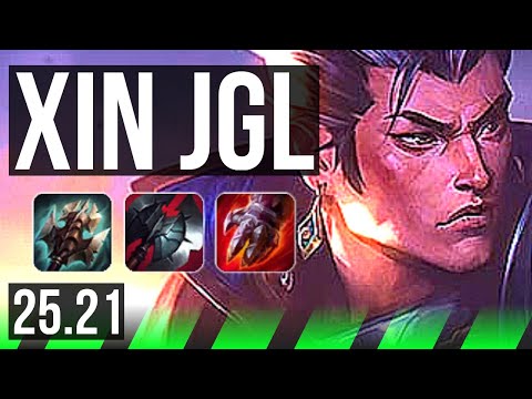 XIN ZHAO vs RENGAR (JGL) | 20/1/5, Legendary | EUW Diamond | 25.21