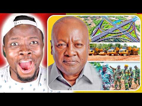 Prez Mahama Accra-Kumasi Expressway Has Already Begun; Very Impressed