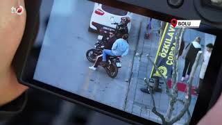 Uygulama Noktasından Kaçan Motosikletli, Drondan Kaçamadı 19 Bin 527 Lira Ceza Yedi