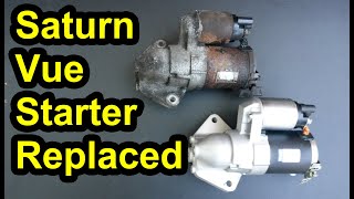 Starter Replacement For Saturn Vue & Chevy Equinox 2004 - 2007 #SaturnVueStarterreplacement