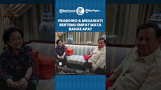 Prabowo dan Megawati Akhirnya Bertemu Empat Mata di Teuku Umar, sang Presiden Bungkam saat Ditanya