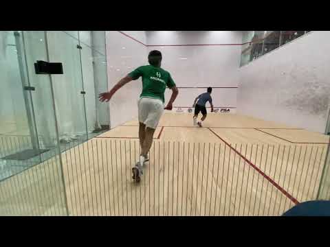 Terek Momen v Cesar Salazar in Canada Cup 2020 semi-finals most thrilling point