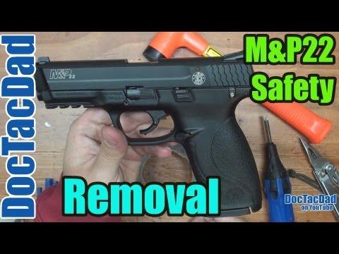 M&P22 Thumb Safety Removal