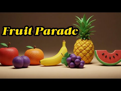 Fruit Parade, Fruits song for toddlers | Nono Nursery Rhymes #fruit  #kidssong #kidslearning