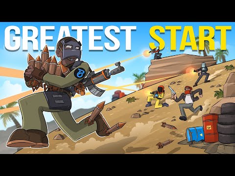 SOLO STEALS ROCKETS from a CLAN - Rust