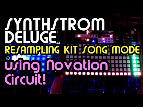 (OLD) Resampling Audio Stem "Kit Song Mode" Workflow // Synthstrom Deluge Tutorial