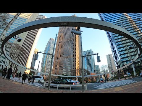 City Cycling In Tokyo Shinjuku | Bike Ride POV - 4K 50fps
