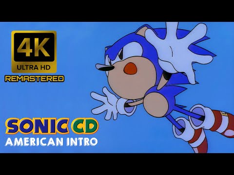 Sonic CD Opening |American| [4K 60FPS Remastered]