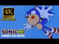 Sonic CD Opening American 4K 60FPS Remastered