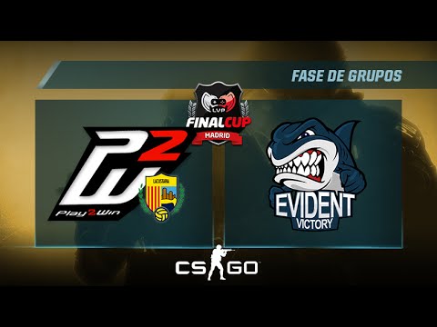 CS:GO - Play2Win Llagostera vs Evident Victory - Fase de Grupos - Final Cup 9