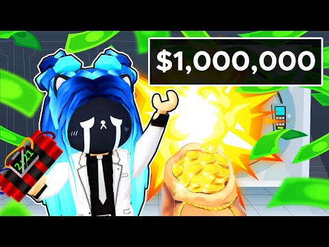 Stealing $1,000,000 in Roblox Robbery Story!