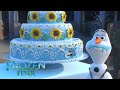 Frozen Fever | Olaf eet Anna's verjaardagstaart op | Disney NL