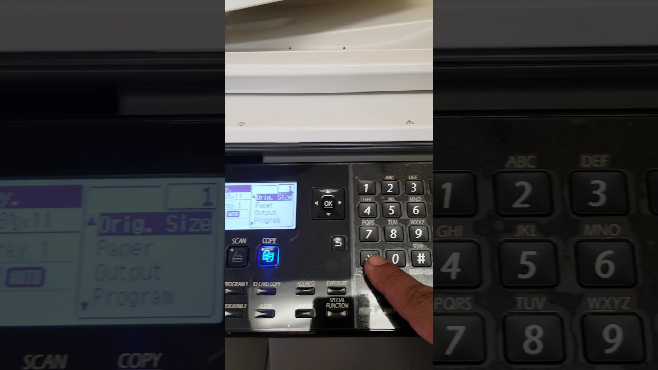 Sharp MX B450- B350 maintenance kit reset