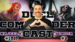 WINOTA vs NAJEELA - MTG Duel Commander Cast - QUE VALENT LES DERNIERS UNBANS ?!