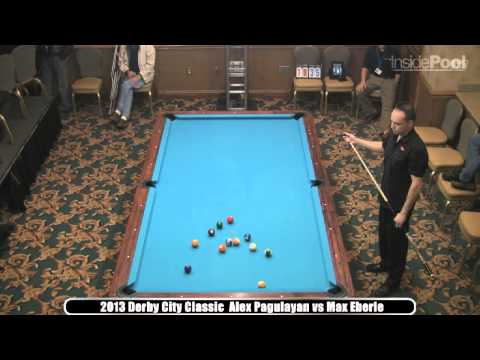 Alex Pagulayan vs  Max Eberle Derby City Straight Pool
