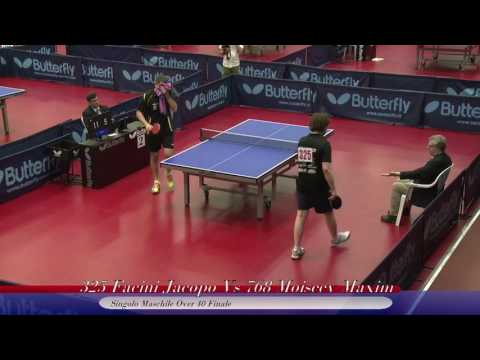 Finale Campionati Italiani Over 40: Jacopo Facini vs Maxim Moissev