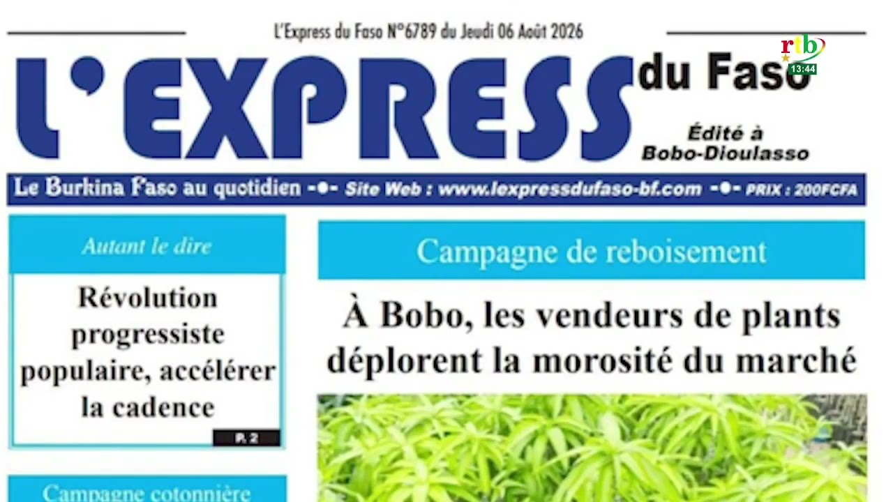Revue de presse du 06 août 2026