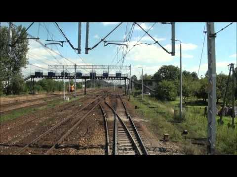 EC111 przejazd przez stację Chybie