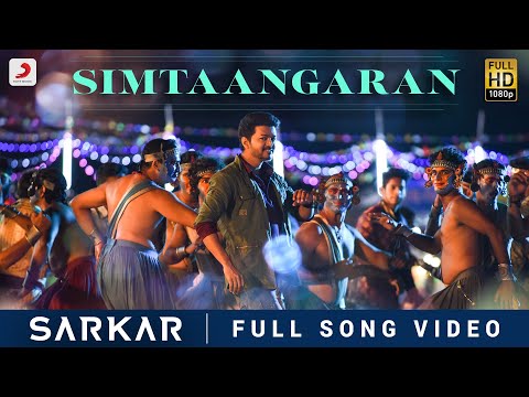 Sarkar - Simtaangaran Video | Thalapathy Vijay | A .R. Rahman | A.R Murugadoss