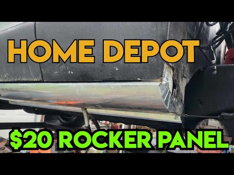 $20 Home Depot Rocker Panel Repair Ford Ranger Foam Alternative