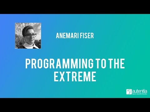 Programming to the extreme - Anemari Fiser