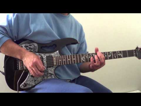 How to learn to play the A blues scales on guitar ,plus demos at the end