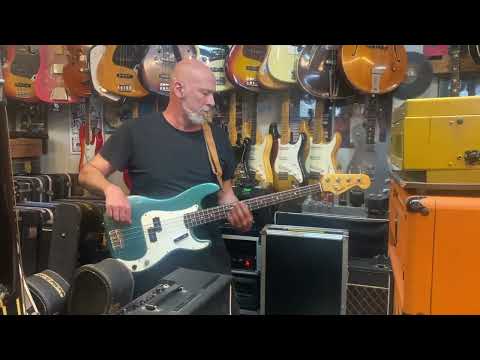 Fender Precision Bass 1969 Lake Placid Blue Custom Color image 17