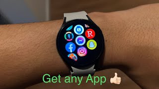 How to Get Any App on the Galaxy Watch 4/5/6 (2024)