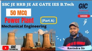 Power Plant l 50 MCQ Most Important Practice Set (Part 01)l Mechanical Engineering l By Ravindra Sir video