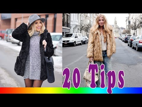 20 Style Tips On How To Wear Faux Fur Jackets