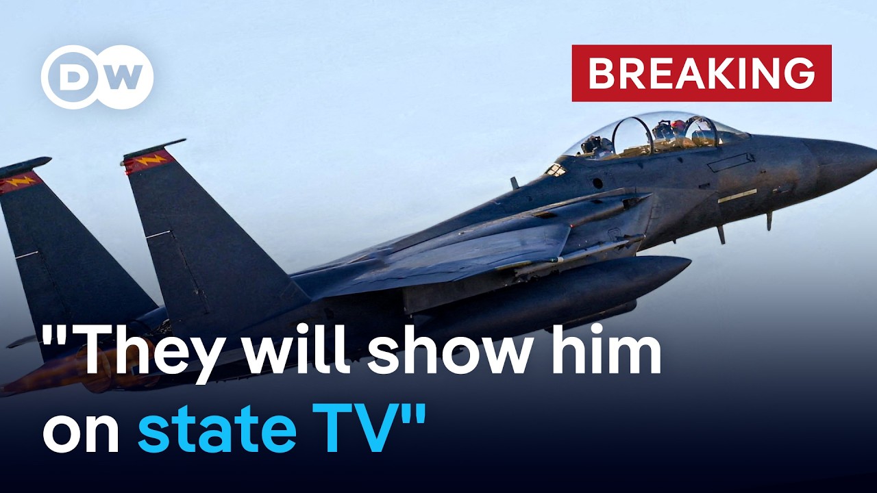 One of two crew members of downed US fighter jet reportedly rescued | DW News