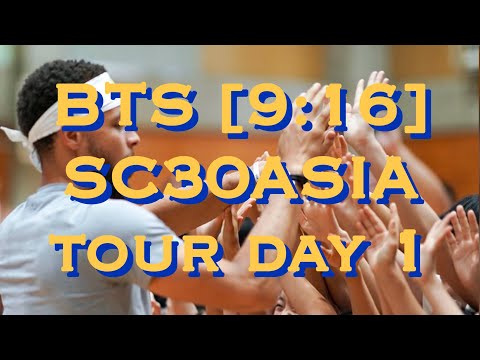 BTS [9:16] Steph Curry in Tokyo, Japan for #SC30AsiaTour2019 Day 1 Under Armour SC30 Asia Tour