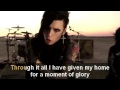 In The End - Black Veil Brides Karaoke 