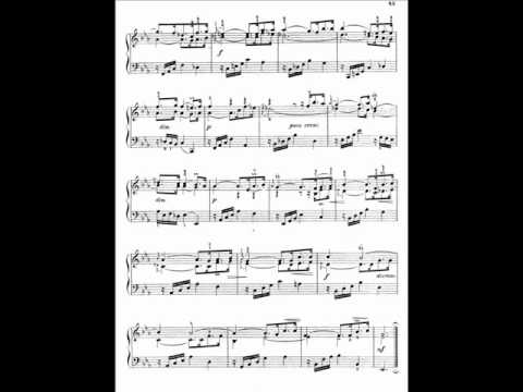 A  Schiff plays Bach three part inventions   No 5 in E flat major BWV 791