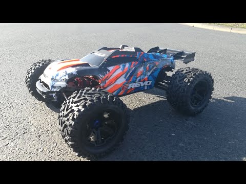 Traxxas E-Revo 2.0 4S + 6S Speedrun [deutsch/ german]