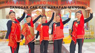 Download lagu Tari Kreasi Karo Merembas-Embas || TARI KREASI || SMP Harapan Mandiri mp3