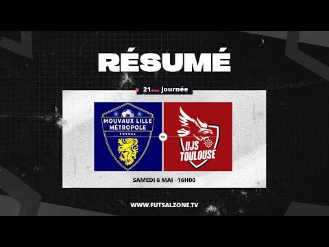 D1 Futsal - J21 Mouvaux Lille Métropole Futsal vs UJS Toulouse