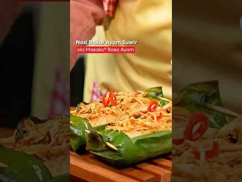 Nasi Bakar Ayam Suwir ala Masako®