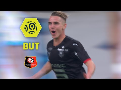 But Benjamin BOURIGEAUD (10') / Olympique de Marseille - Stade Rennais FC (1-3)  / 2017-18