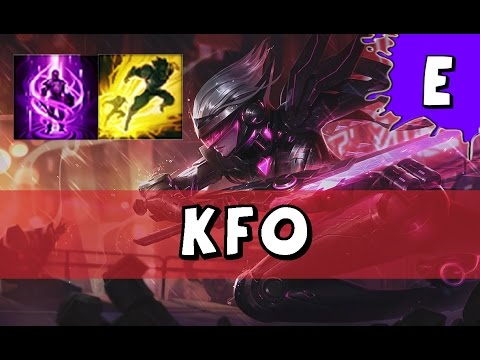 Echo Fox Kfo as Fiora vs Kennen TOP - S6 Challenger SoloQ - League of Legends